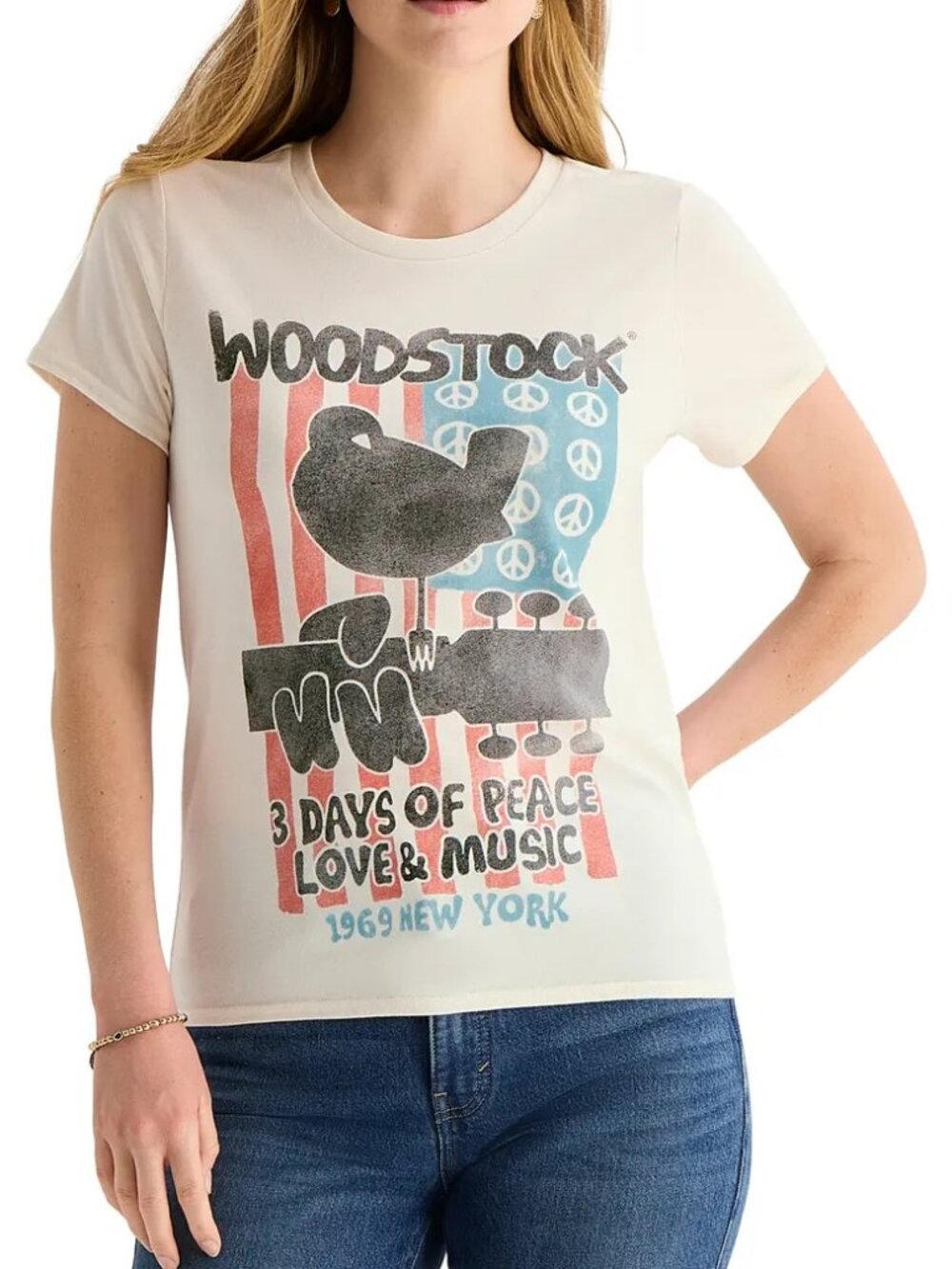 NWOT Lucky Brand Woodstock Tee